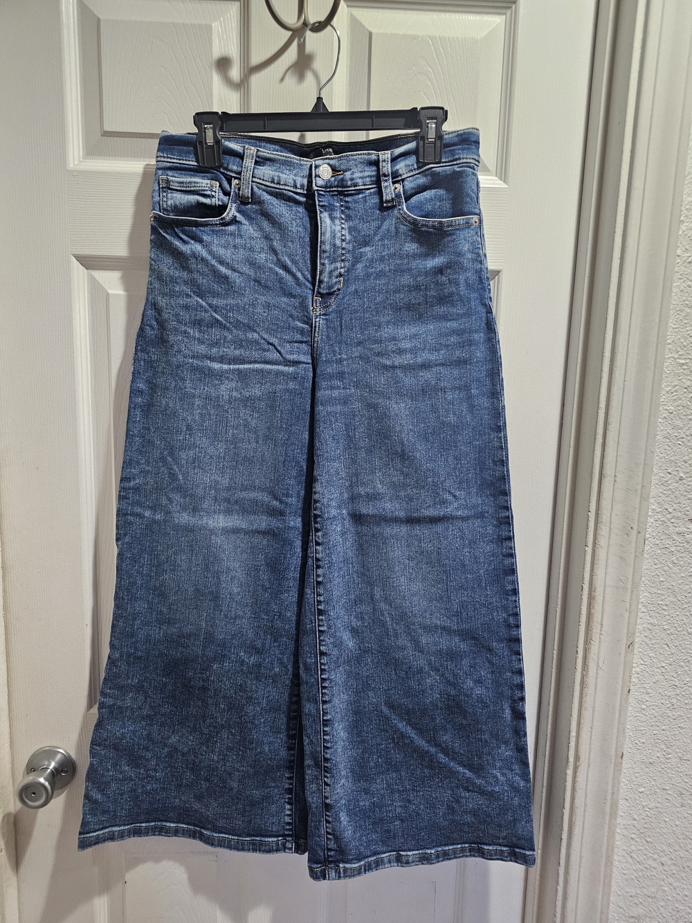 Banana Republic Women's Wide-Leg Jeans in Light Blue